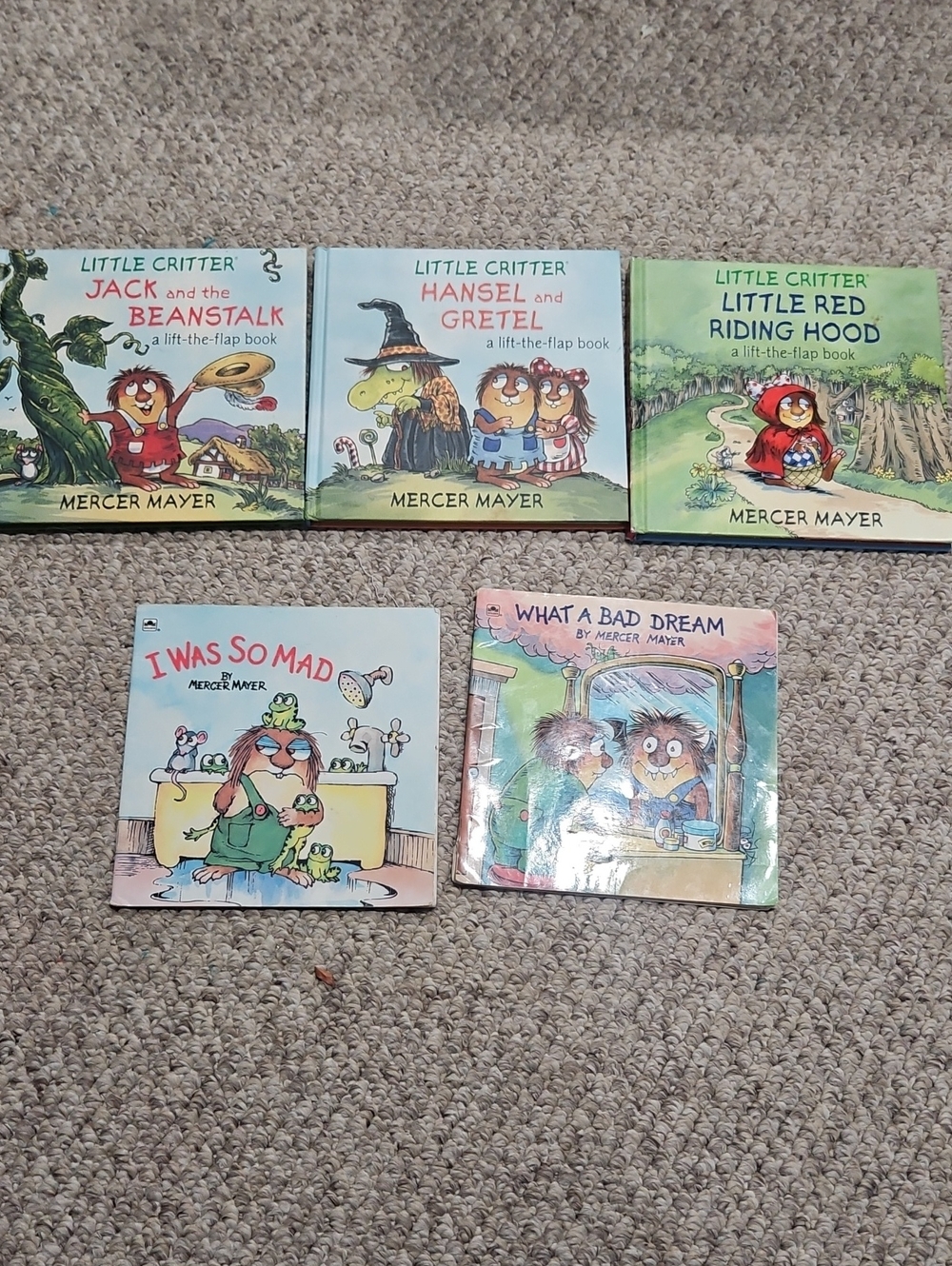 Little Critter Lift The Flap Book Set Hardcover Mercer Mayer